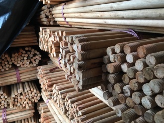 The Latest Wooden Broom Stick export to Egypt